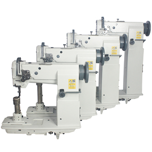 For Sale 8365 Heavy Duty Extra High Post Bed Lockstitch <b>Sewing</b> Machine Triple Transport System for Leather <b>Bag</b> Making - Product Image 1