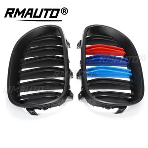 1 Paire de Grilles de Calandre Avant M-Color Noir Brillant pour BMW E60 2003-2010, Kits de Carrosserie - Product Image 3