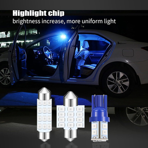 Kit de 24 Bombillas LED para Auto, T10 31 mm 42 mm, Luces Interiores para Auto, Bombillas de Cúpula, Bombillas Festoon LED de Repuesto para Auto - Product Image 3
