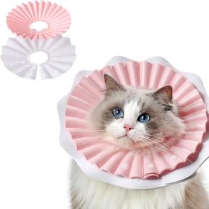 Collar Isabelino Ajustable para Gatos, Resistente al Agua, de EVA, Suave y Cómodo, con Volantes - Product Image 1
