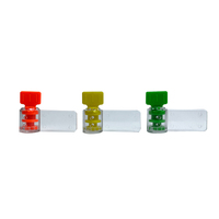 Sceau de compteur d'eau Dingxin DX-304m ABS+PP, type torsion, anti-effraction