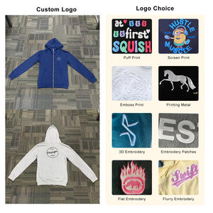 Automne/hiver femmes court zip-up français éponge à capuche haute qualité personnalisé 280 GSM 100% coton coupe-vent respirant écologique - Product Image 2