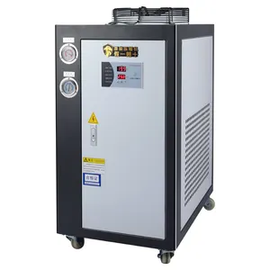 Food grade tank cooling chiller system