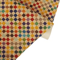 INFOCORK Vinyle Imprimé Portugal Tissu de Liège-Cuir Microfibre Synthétique, Personnalisé | Usine Directe pour Ceinture/Chapeaux/Sacs