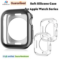 Coque de protection antichoc souple et fine de 49 mm et 46 mm pour Apple Watch Series 12 42 mm, accessoires pour iWatch