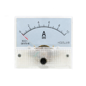 Panel de medidor de amperímetro de puntero analógico de plástico CC 1A 2A 3A 5A 10A 20A30A medidores de corriente mecánica 64*56mm - Product Image 2