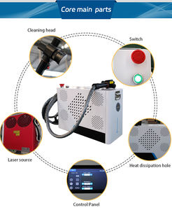 Волоконно-лазерный очиститель металла, машина для удаления граффити, ручная импульсная очистка, заводская цена, 100 Вт, 200 Вт, 300 Вт, новый продукт - Product Image 3