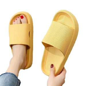 รองเท้าแตะแบบสวมเปิดนิ้วเท้า แห้งเร็ว สำหรับห้องน้ำ โรงแรม บ้าน ผู้หญิง พื้นนุ่ม EVA รุ่นสปริง/ซัมเมอร์ 2025 - Product Image 4