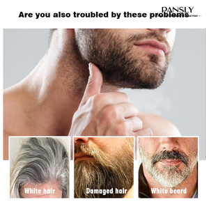 Pansly rasoio Bump essenza Spray trattamento Anti-grigio a base di erbe proteine naturali barba nero a bianco cura dei capelli-prevenzione della perdita di capelli - Product Image 3