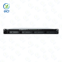 Synology Original 4-Bay RackStation RS822RP + RS822 + 1U penyimpanan NAS Diskless Server USB antarmuka produk penyimpanan jaringan yang digunakan