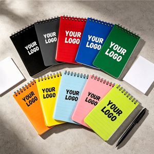 Custom Logo Printed Top Spiral Waterproof Stone Paper <b>Notebook</b> Pocket Size Promotional Business Gift Wholesale <b>Mini</b> Notepad - Product Image 1