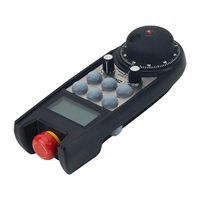 Handwheel CNC Berkabel Khusus Siemens dengan Layar LCD, Monitor Koordinat Waktu Nyata, Generator Pulsa Manual untuk Port X130