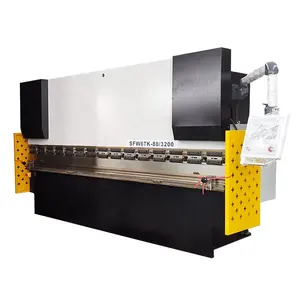 Multi Functional WC67Y- 80TX3200 cnc press brake and auto hydraulic plate bending machine