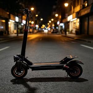 <span class=keywords><strong>Trottinette</strong></span> électrique pliable 30 à <span class=keywords><strong>50</strong></span> <span class=keywords><strong>km</strong></span>/<span class=keywords><strong>h</strong></span>, étanche, deux roues, avec éclairage LED avant et arrière - Product Image 6