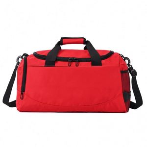 Sac de voyage en cuir véritable 60L Sac de voyage extensible en toile Sac de sport Sac de voyage pour la nuit - Product Image 1