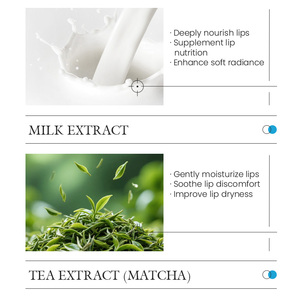 KORMESIC - Mascarilla Labial de Leche y Matcha 5g, Colágeno Coreano, Suavizante, Hidratante, Blanqueadora, Etiqueta Privada OEM ODM, Venta al Por Mayor - Product Image 3