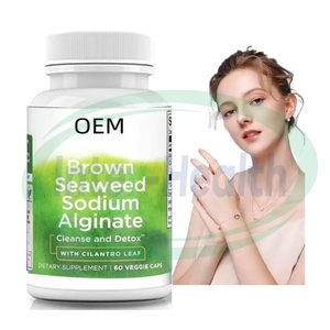 Capsule d'alginate de sodium OEM Ausreson Capsules d'alginate de sodium de qualité alimentaire pour une croissance saine - Product Image 1