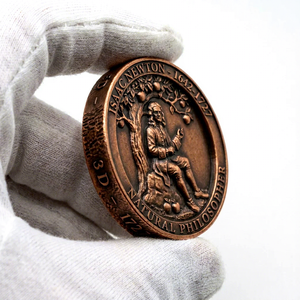 Moneda de Cobre Edición Gran Maestro de Ajedrez con Diseño de Rey y Reina, Ideal para Amantes del Ajedrez y Fanáticos de los Juegos de Estrategia - Product Image 3