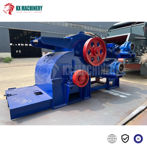 Broyeur et déchiqueteur industriel <span class=keywords><strong>de</strong></span> palettes en bois, machine à broyer les branches en bois usagées, à vendre - Product Image 5