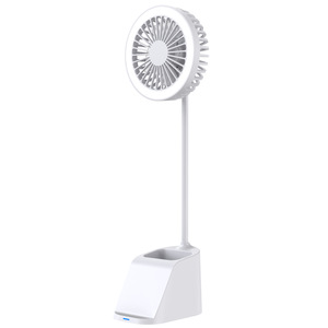HiTao 10W LED Desk <b>Lamp</b> with Fan & 15W Fast <b>Wireless</b> Charger Multi-Function Pen Holder Light - Product Image 3