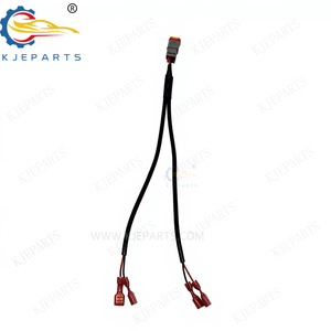 Otomatik Su Geçirmez 2 Pinli Sızdırmaz Kablo Demeti Fişi, Red Flag Spade Terminali Güç Uzatma Kablosu (Deutschlar için) - Product Image 2