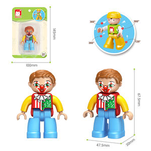 Ensemble de jouets de construction éducatifs <span class=keywords><strong>pour</strong></span> les tout-petits bébé ABS blocs de construction figurines en plastique STEM jouets accessoire unisexe échelle 1:1 - Product Image 4