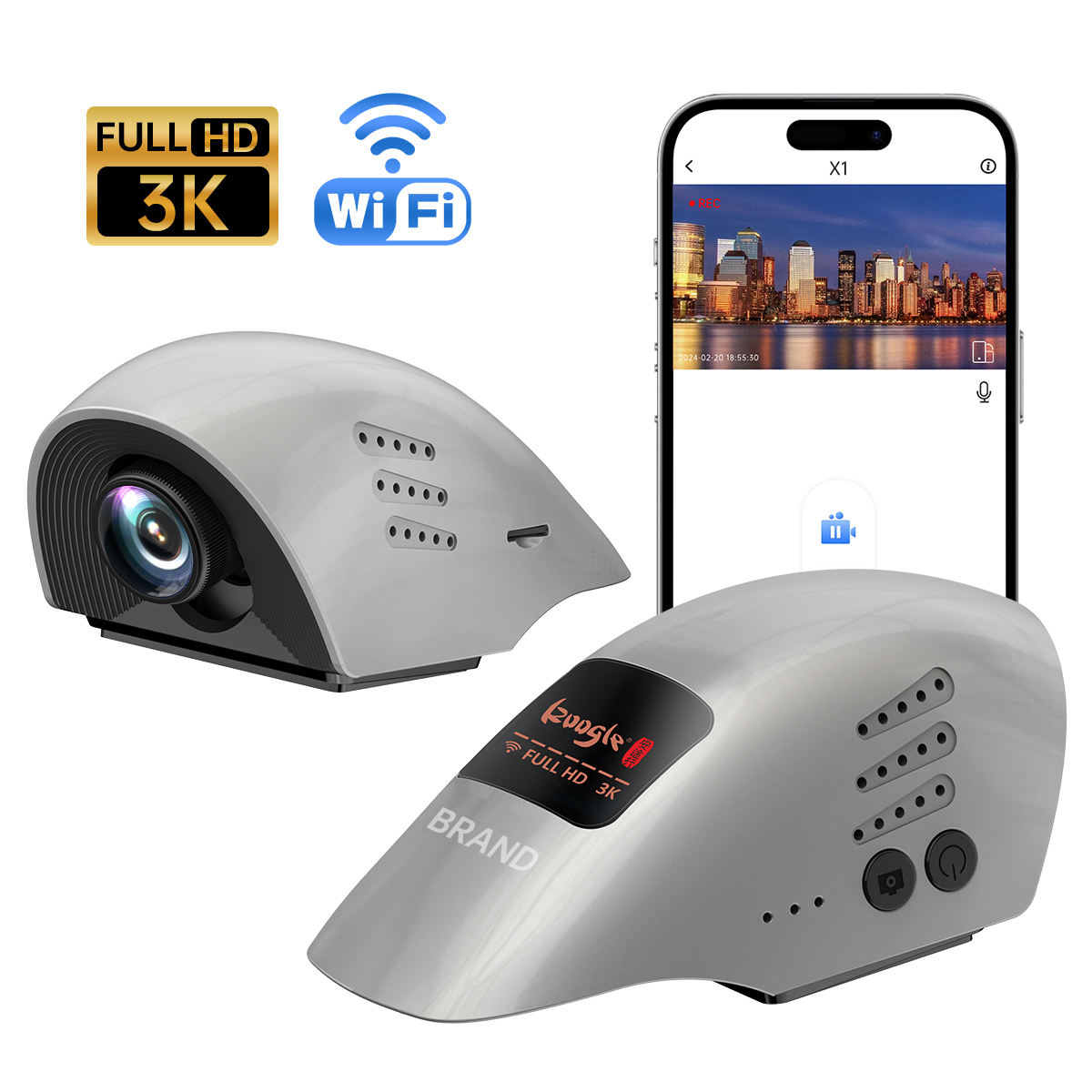 4K + 1080P WIFI