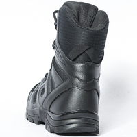 Bottes tactiques légères et respirantes pour hommes, idéales pour le travail, la moto, la randonnée en plein air, la chasse, le camping et l'entraînement