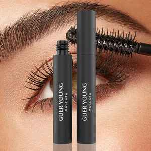 GUER YOUNG Maquiagem Profissional Tactical Curling Mascara Stick Long Lasting Waterproof Curling Up Mascara Maquiagem Mascara 4d