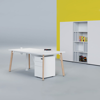 Scrivania moderna a forma di L per ufficio Executive per CEO & Manager mobili scrivanie grande capo Executive Manager tavoli