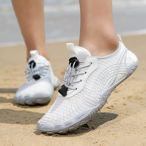 Zapatos de Agua con Parte Superior de Malla, Suela de Goma Antideslizante, Unisex, para Playa, Verano, Punta Cerrada, Entresuela de EVA - Product Image 1