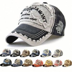 Custom Embroidery High Quality Professional Distressed Mens <b>Caps</b> <b>Baseball</b> <b>Caps</b> Hats Sports - Product Image 1