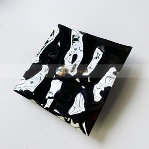 LL26 Factory Price 304 316 Stainless Steel Water Wave Ceiling Panel PVD Black <b>Mirror</b> Water Ripple <b>Sheet</b> for Commercial Space - Product Image 5