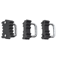 Lot de 3 supports d'engrenage de chaîne de distribution en acier, outil spécial de démontage pour réparation automobile avec poignée pour Mercedes Benz M271/M274/M276/M278