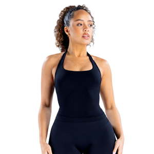 Bestseller Top Sportivo da Donna Senza Cuciture con Scollo Quadrato e Schiena Scoperta per Yoga, Palestra, Fitness, Pilates, Allenamento, Abbigliamento Sportivo con Logo <span class=keywords><strong>DF</strong></span> - Product Image 6