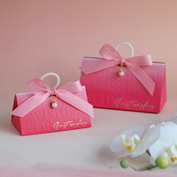 Pochettes à bonbons de mariage en papier couché faites à la main YZ, emballage cadeau de luxe écologique