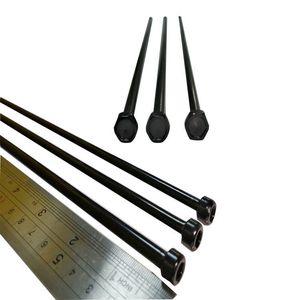 Tornillos largos de acero inoxidable dorados Heng para fijación, pernos hexagonales para ruedas y tornillos de anclaje extra largos - Product Image 1