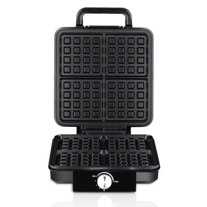 LOVFE Mini <span class=keywords><strong>gaufrier</strong></span> multifonctionnel électrique en acier inoxydable avec thermostat réglable, appareil à <span class=keywords><strong>sandwich</strong></span> à quatre grilles pour la maison - Product Image 2