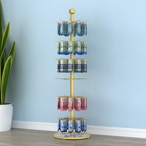 Expositor Circular Metálico <span class=keywords><strong>de</strong></span> Múltiples Niveles para Calcetines, Expositor <span class=keywords><strong>de</strong></span> Calcetines para Tiendas <span class=keywords><strong>de</strong></span> Ropa - Product Image 5