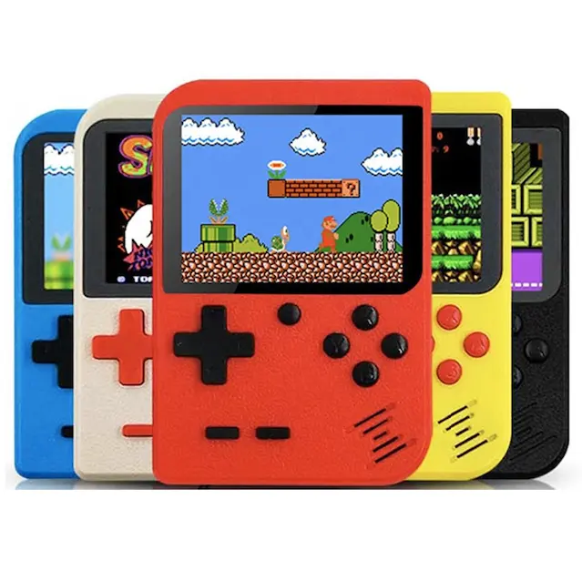 Gift for Kids 400 in 1 Portable slim handheld controller video game console 3.0 Inch Video Game Players Built-in 400 Games