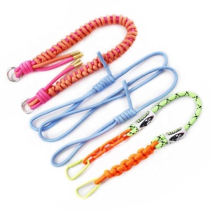 สายคล้องโทรศัพท์อเนกประสงค์แบบม้วนสวยงามสายคล้องโทรศัพท์หลากสีทำจากผ้าโพลีเอสเตอร์ยาวและสั้น - Product Image 1