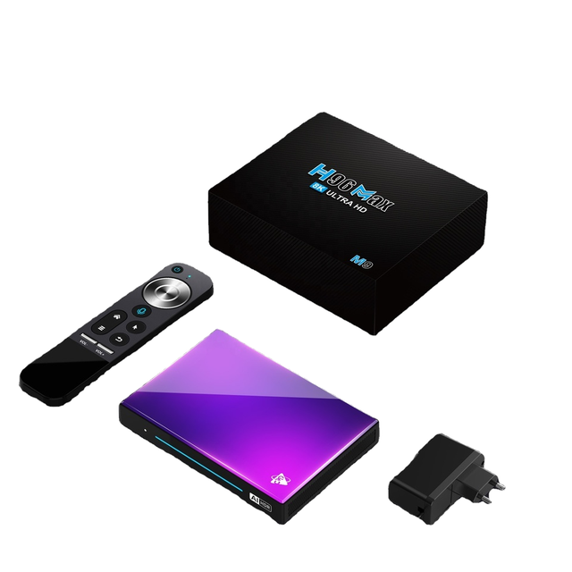 2025 Newest AI Tv Box H96 Max M9 RK3576 Quad Core 4GB 8GB Ram 32GB 64GB 128GB Rom Android 14 Wifi 6 Set-top Box