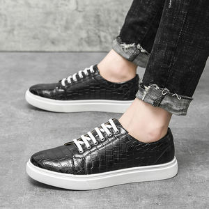 Chaussures décontractées pour hommes, design classique, chaussures habillées pour hommes, lacets, bout rond, chaussures habillées de haute qualité, durables, Oxford pour hommes - Product Image 5