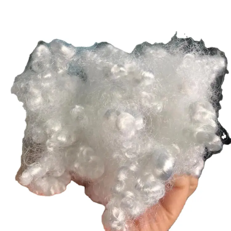 Makeit Factory 2020 3/7/15D*32/51/64MM Lowest Price Recycled Polyester Staple Fiber for Filling Non Woven
