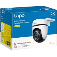 Cámara TP-LINK Tapo C500 para Exteriores, 2K HD, Panorámica/Inclinación, IP65 Impermeable, Visión Nocturna a Todo Color, Detección de Personas por IA, WiFi