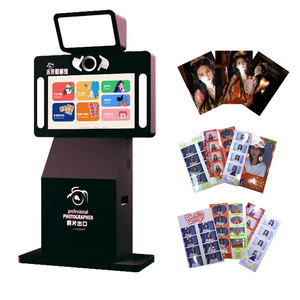 Cabina de Fotos Automática Portátil de Metal con Pantalla Táctil de 21.5 Pulgadas, Garantía de 1 Año, Opción de Autoservicio, Funciona con Monedas - Product Image 2