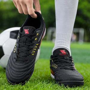 SAIFEINU, venta al por menor, envío rápido, tacos <span class=keywords><strong>de</strong></span> futsal en stock, botas <span class=keywords><strong>de</strong></span> fútbol superiores transpirables, zapatos <span class=keywords><strong>de</strong></span> fútbol con suela antideslizante - Product Image 6