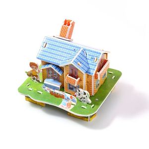 Rompecabezas 3D Miniatura de Casa, Juguete Educativo para Niños de 5 a 7 Años, Regalo Unisex, Rompecabezas Transfronterizo - Product Image 5
