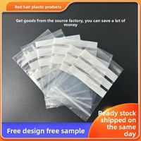 Bolsa con cremallera resellable transparente de grado alimenticio para aperitivos semillas monedas joyería y pendientes almacenamiento cerradura resellable