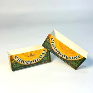 Scatola pieghevole gialla personalizzata sicura per alimenti stampa resistente OEM design scatola regalo per biscotti caffè prem - Product Image 6